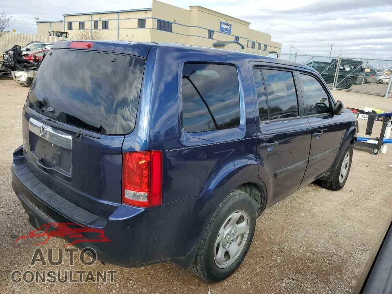 HONDA PILOT 2013 - 5FNYF3H2XDB035368