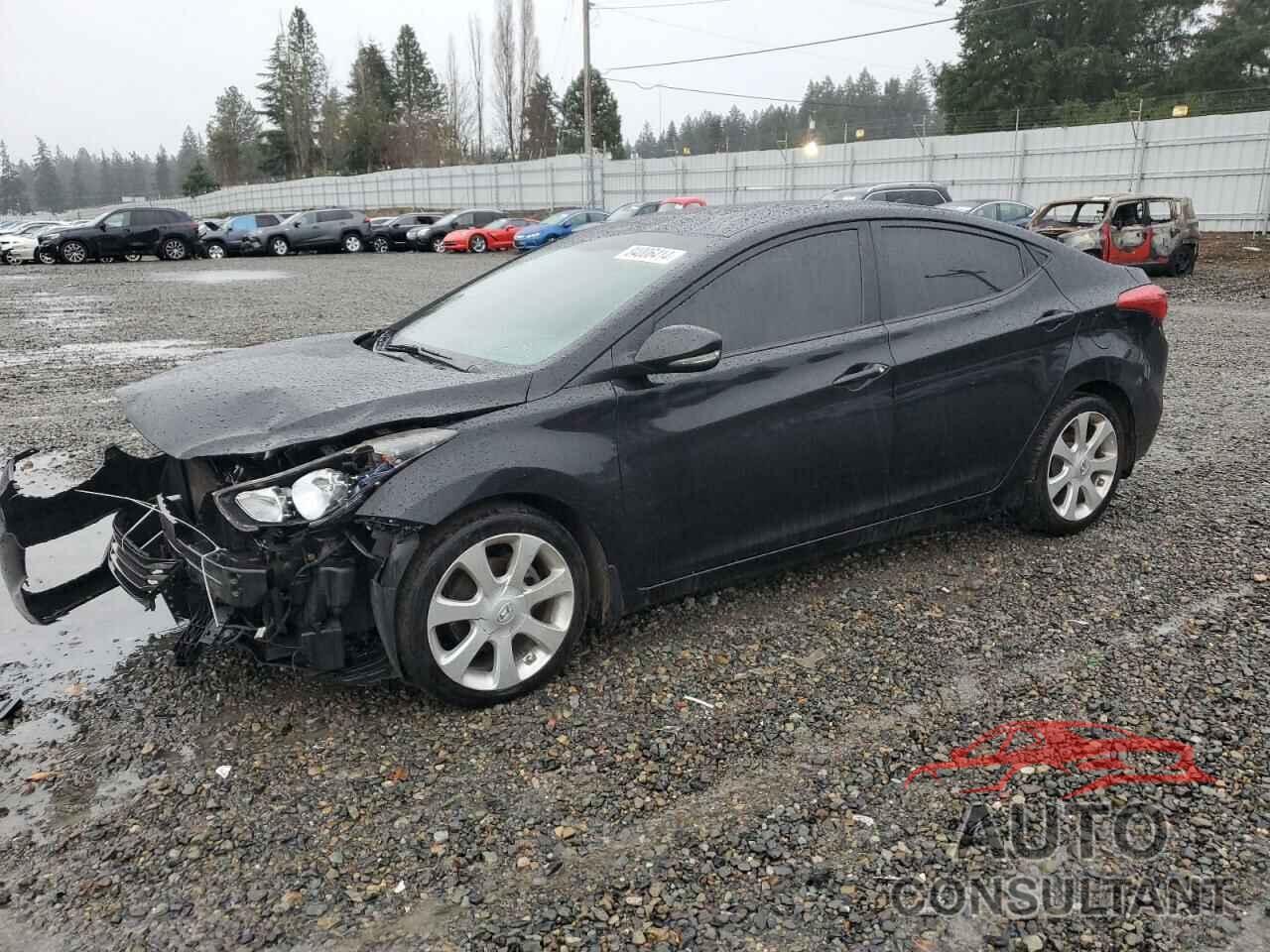 HYUNDAI ELANTRA 2011 - KMHDH4AE8BU155091