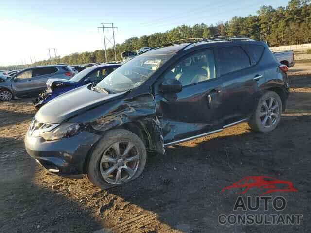 NISSAN MURANO 2012 - JN8AZ1MUXCW108368