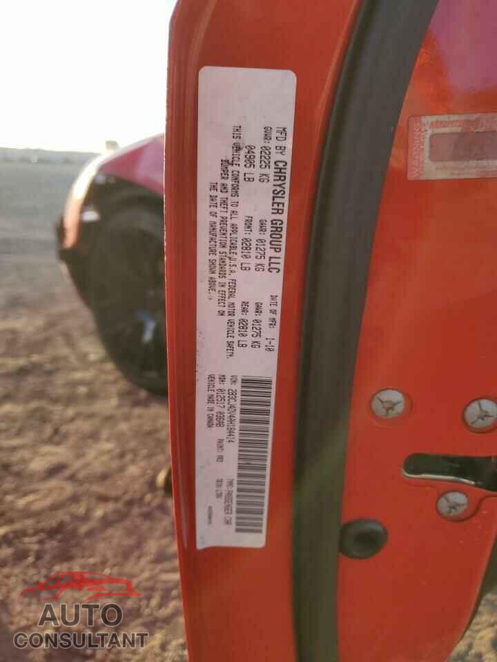 DODGE CHALLENGER 2010 - 2B3CJ4DV4AH184414