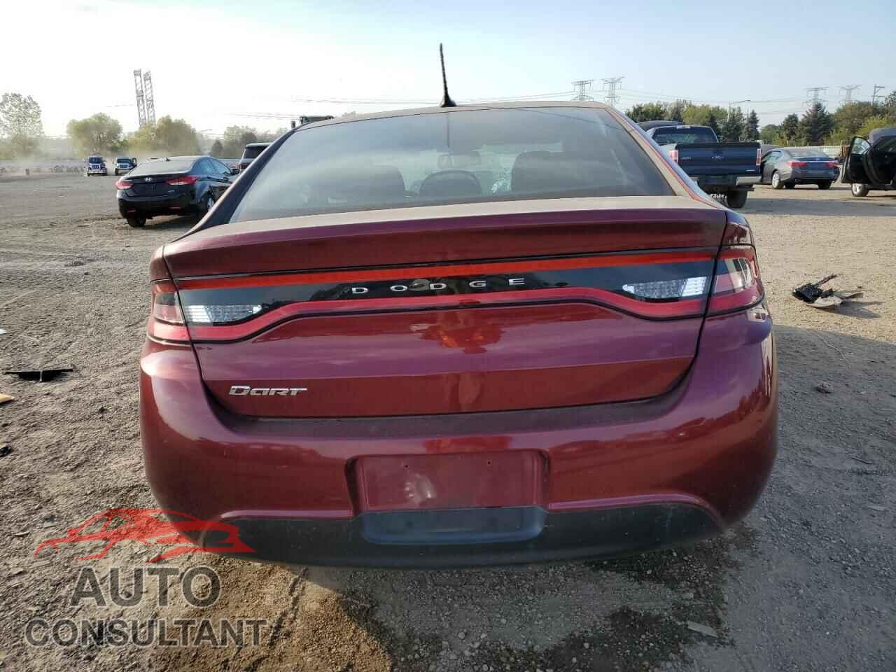 DODGE DART 2015 - 1C3CDFAA6FD298930