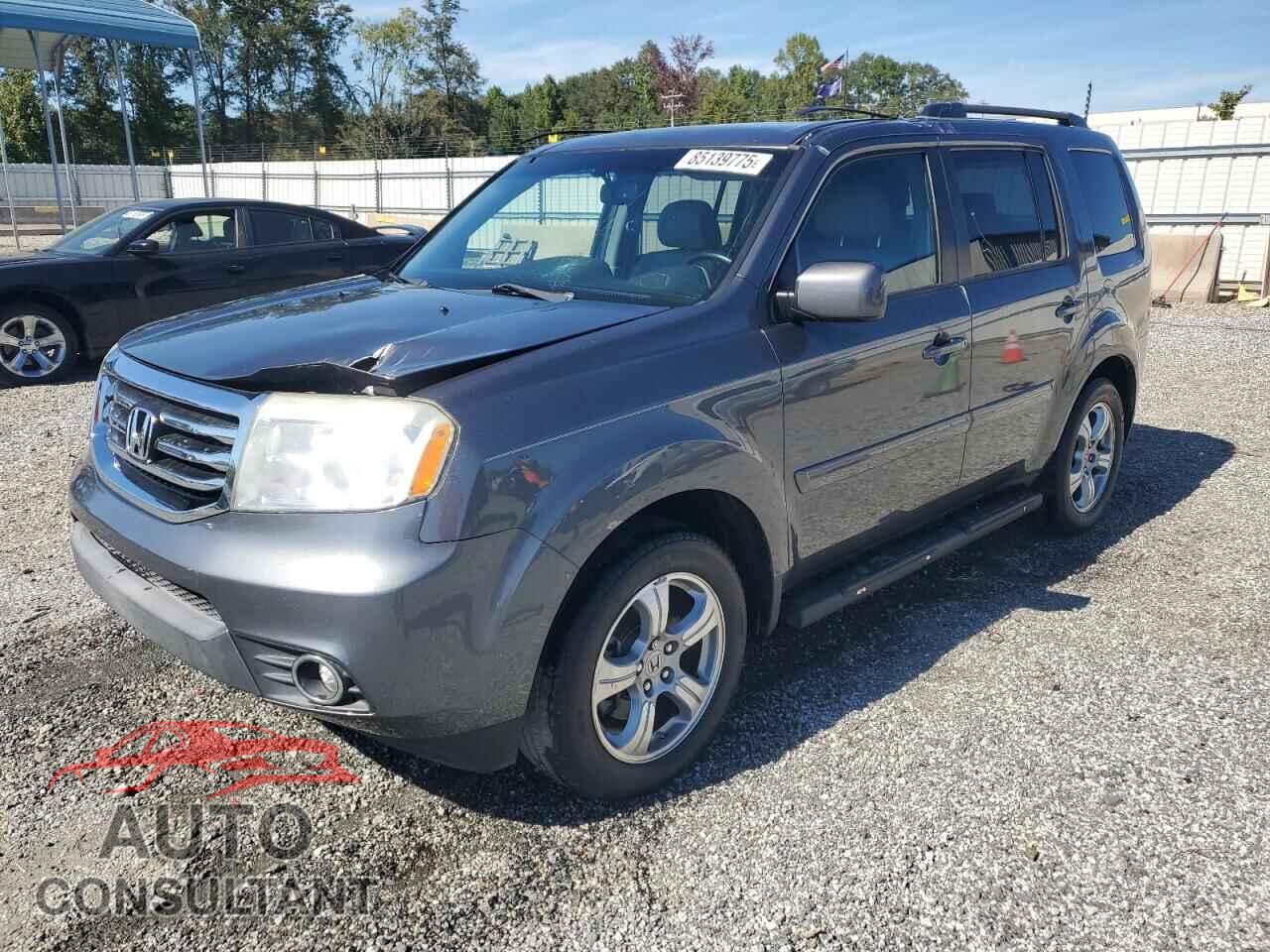 HONDA PILOT 2012 - 5FNYF3H50CB036084