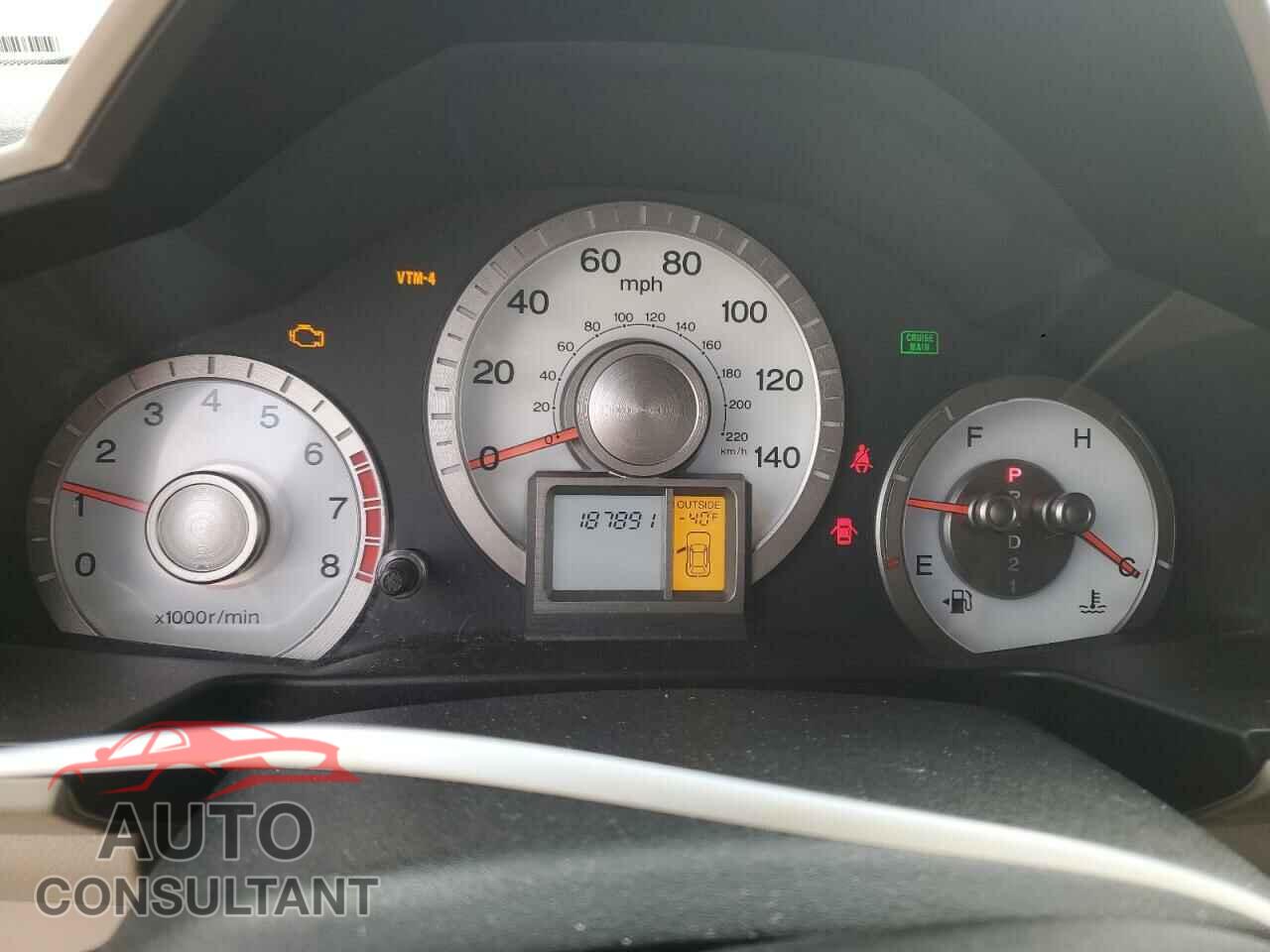 HONDA PILOT 2009 - 5FNYF48489B023931