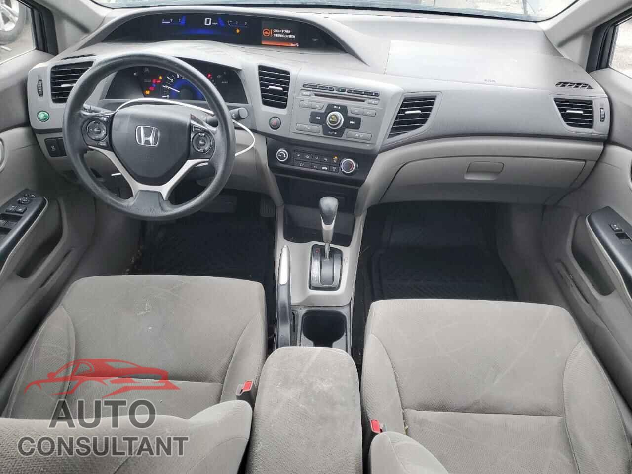 HONDA CIVIC 2012 - 19XFB2F52CE033547