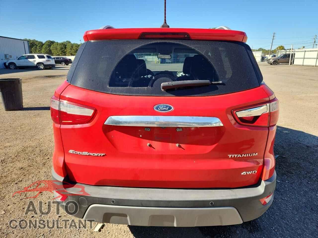 FORD ECOSPORT 2021 - MAJ6S3KL4MC402837