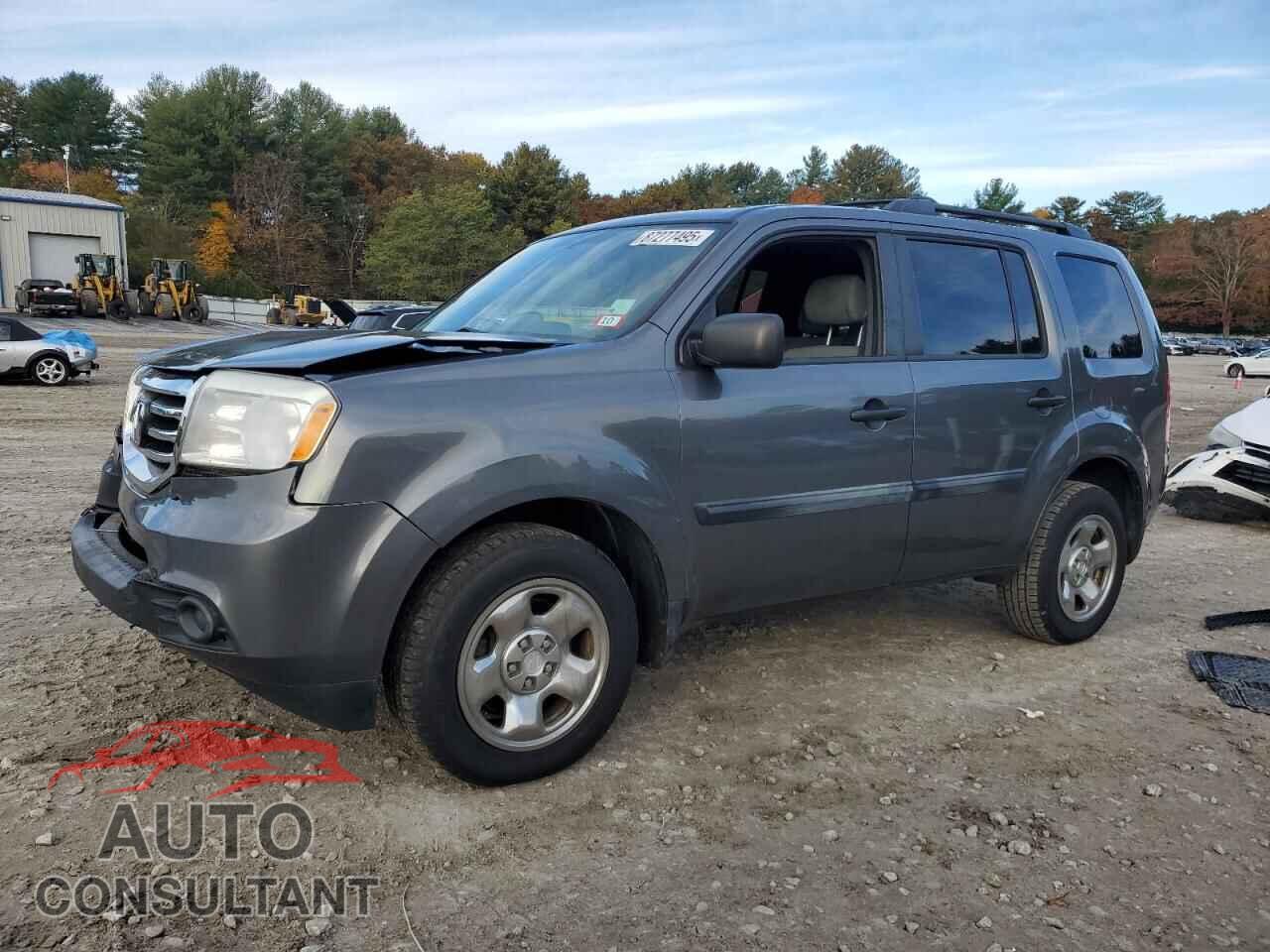 HONDA PILOT 2013 - 5FNYF4H21DB068068