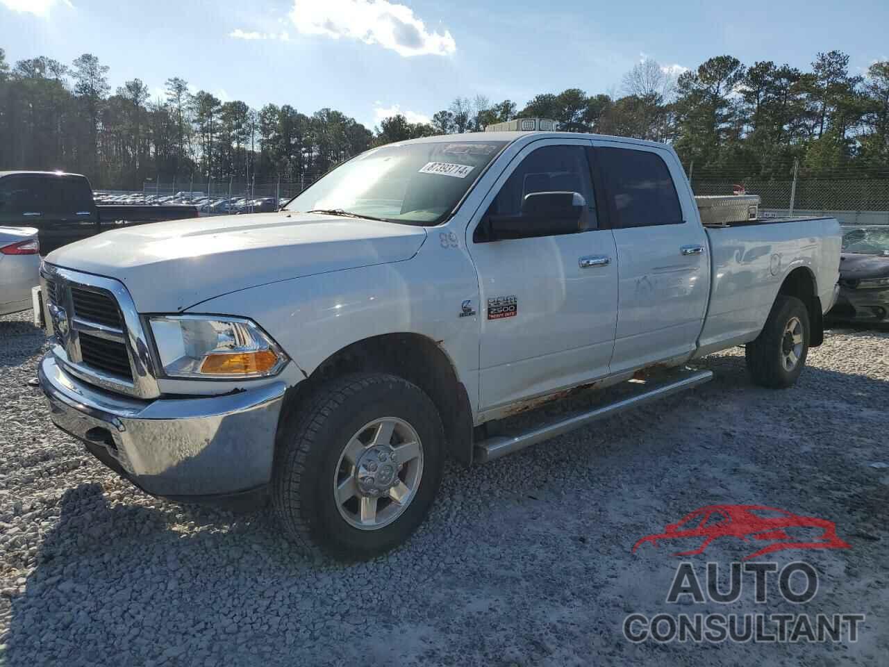 DODGE RAM 2500 2012 - 3C6UD5JL1CG142148