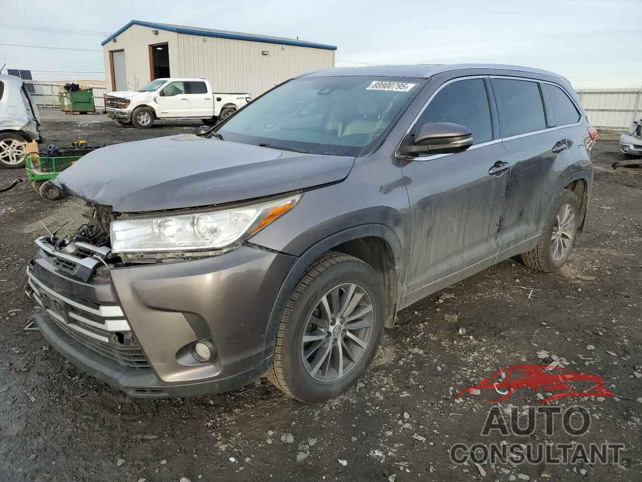 TOYOTA HIGHLANDER 2017 - 5TDJZRFH7HS428989