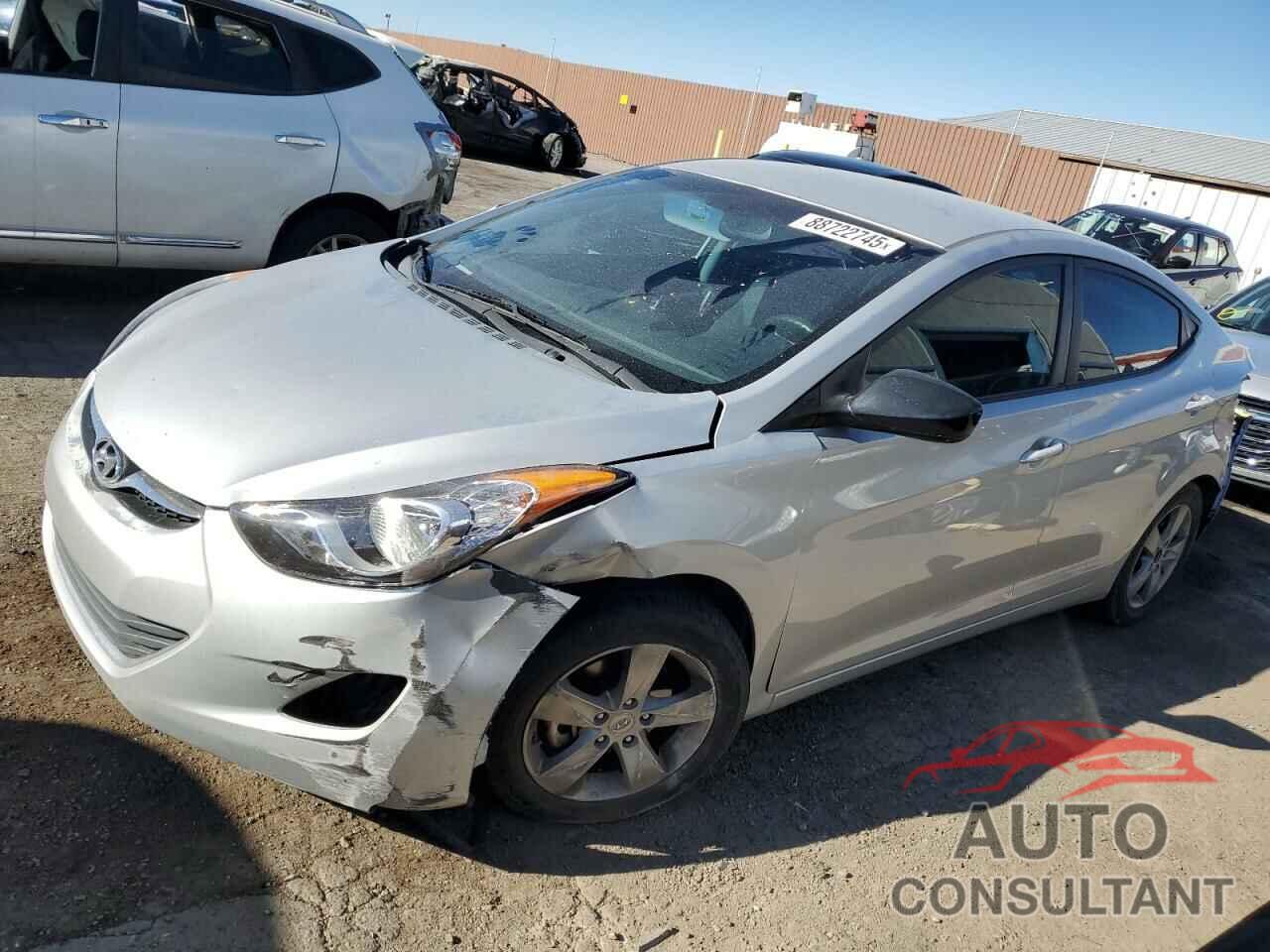HYUNDAI ELANTRA 2013 - KMHDH4AEXDU582677