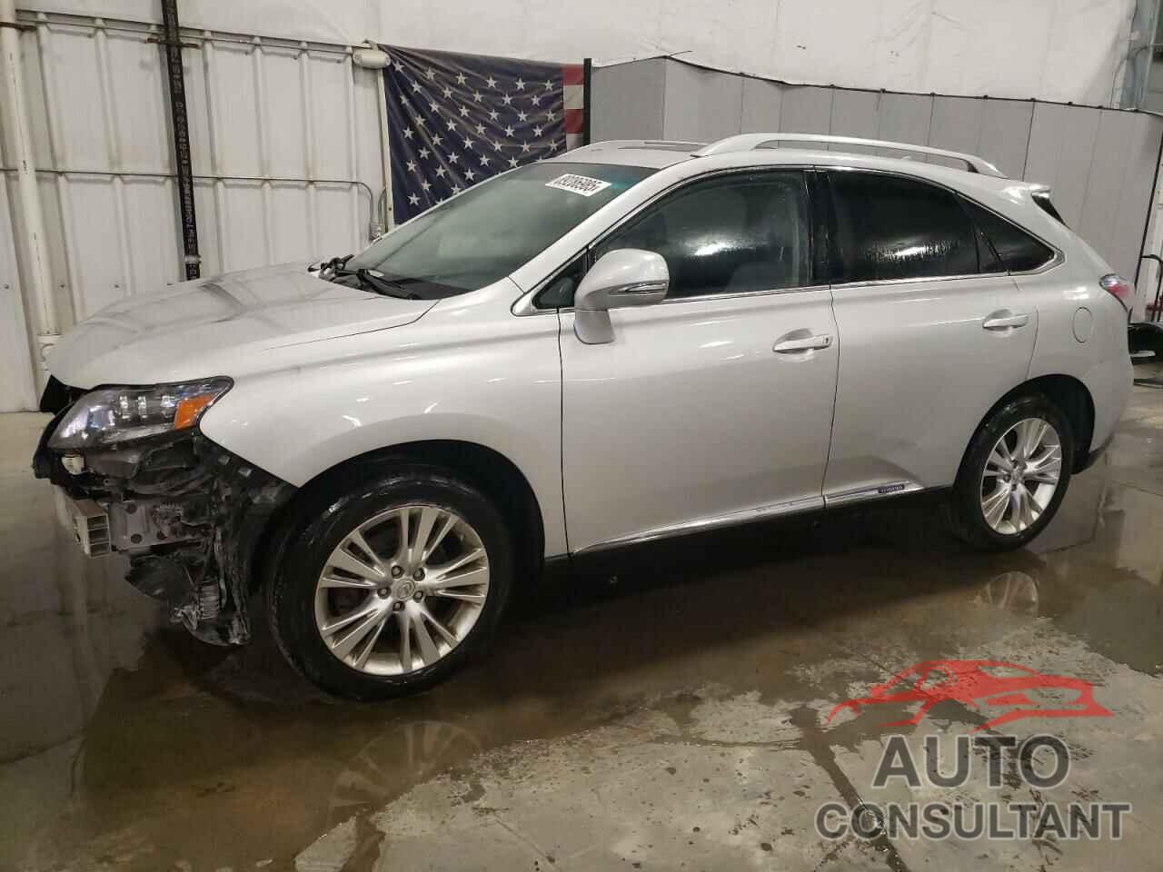 LEXUS RX450 2012 - JTJBC1BA7C2434398