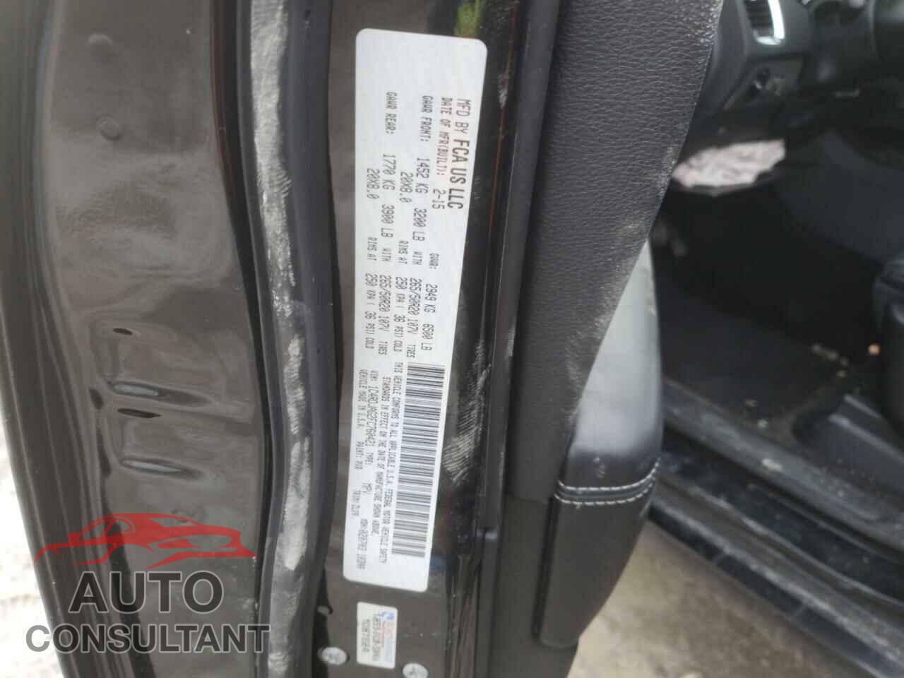 DODGE DURANGO 2015 - 1C4RDJAG2FC760421