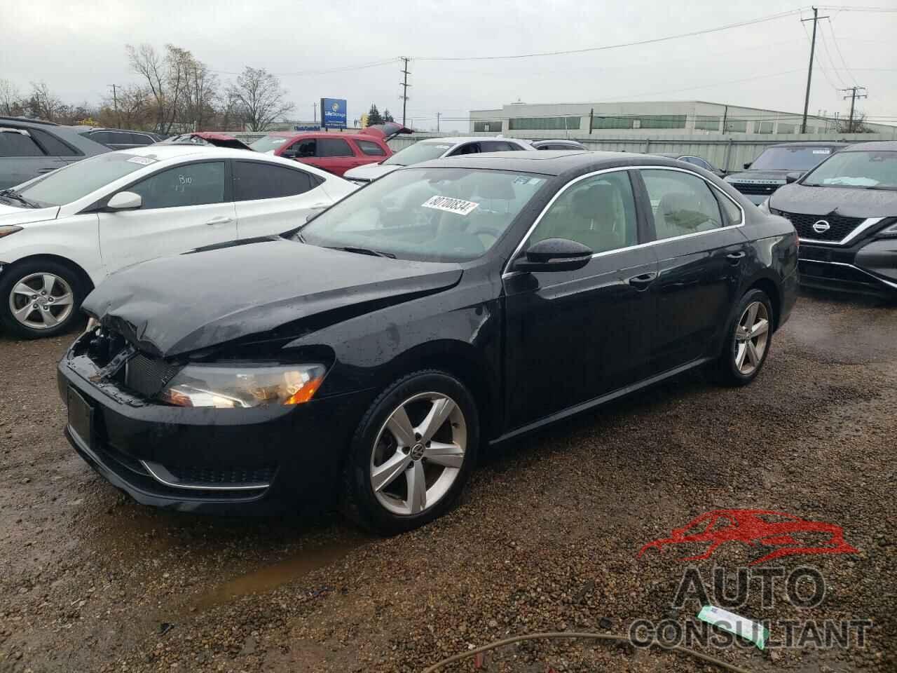 VOLKSWAGEN PASSAT 2012 - 1VWBP7A31CC006895