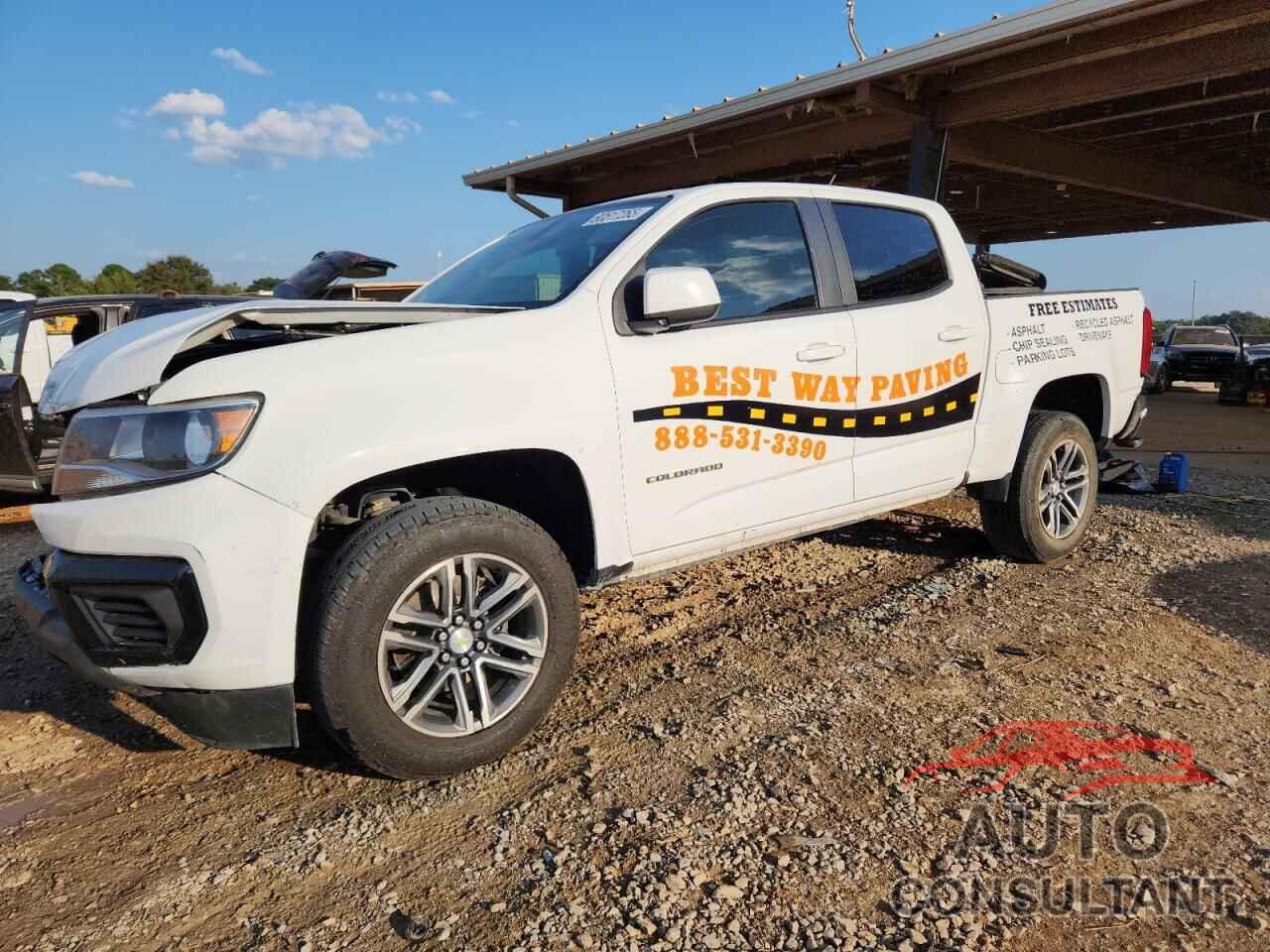 CHEVROLET COLORADO 2021 - 1GCGSBEA1M1155436