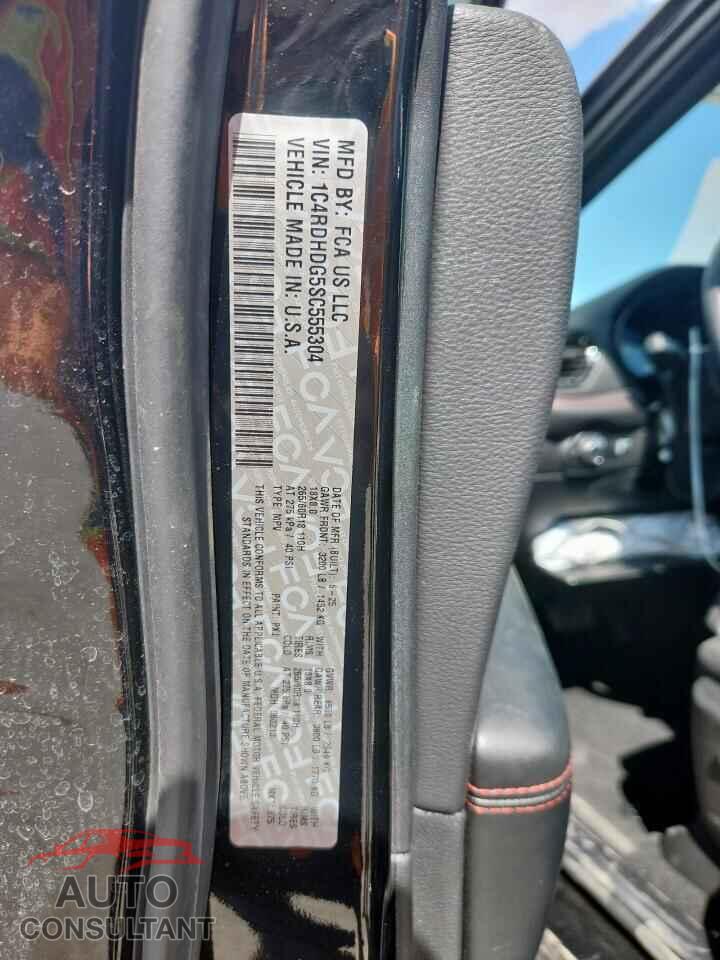 DODGE DURANGO 2025 - 1C4RDHDG5SC555304