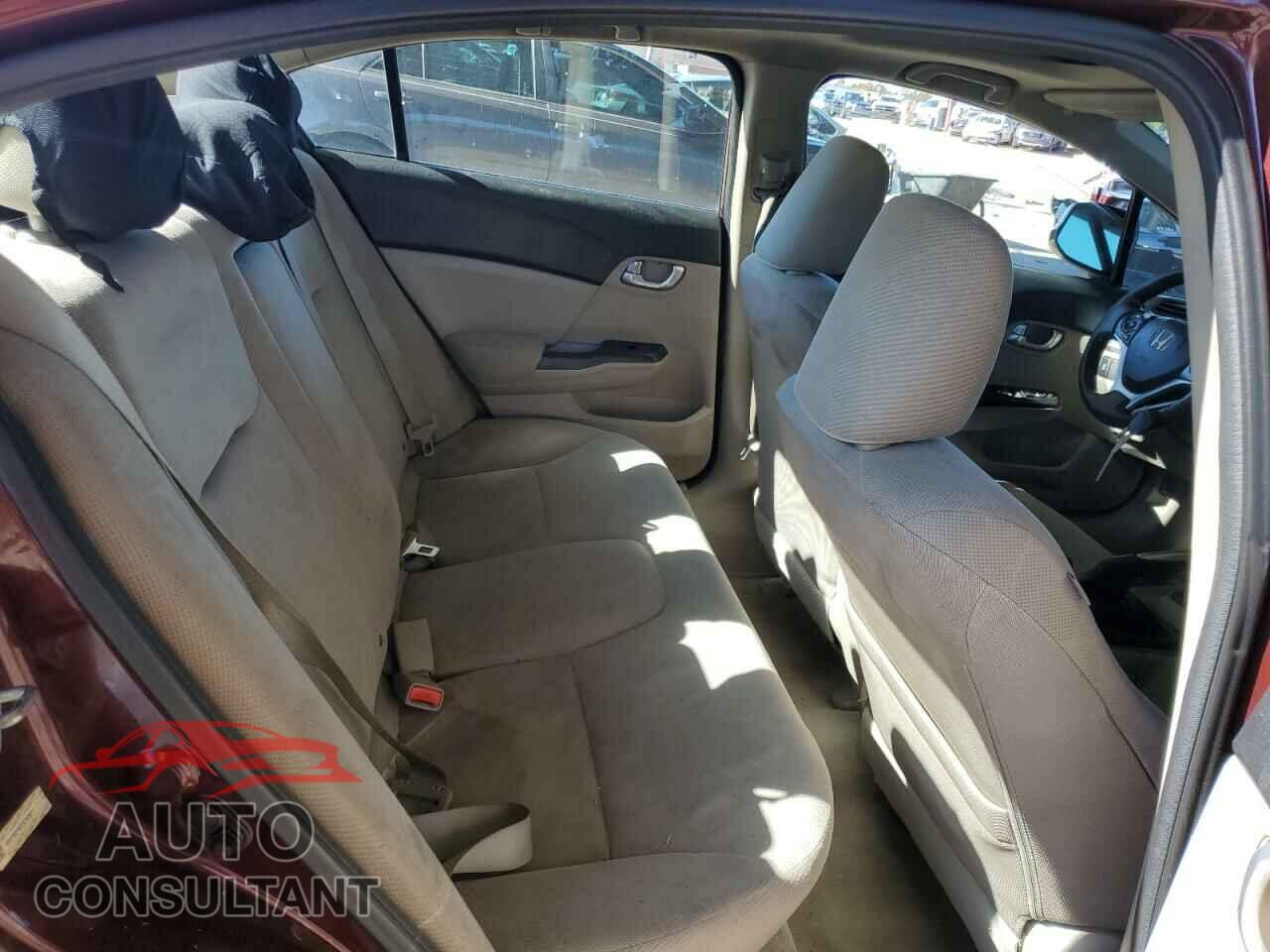 HONDA CIVIC 2012 - 19XFB2F82CE343871