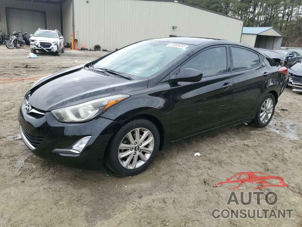 HYUNDAI ELANTRA 2014 - KMHDH4AE7EU101799