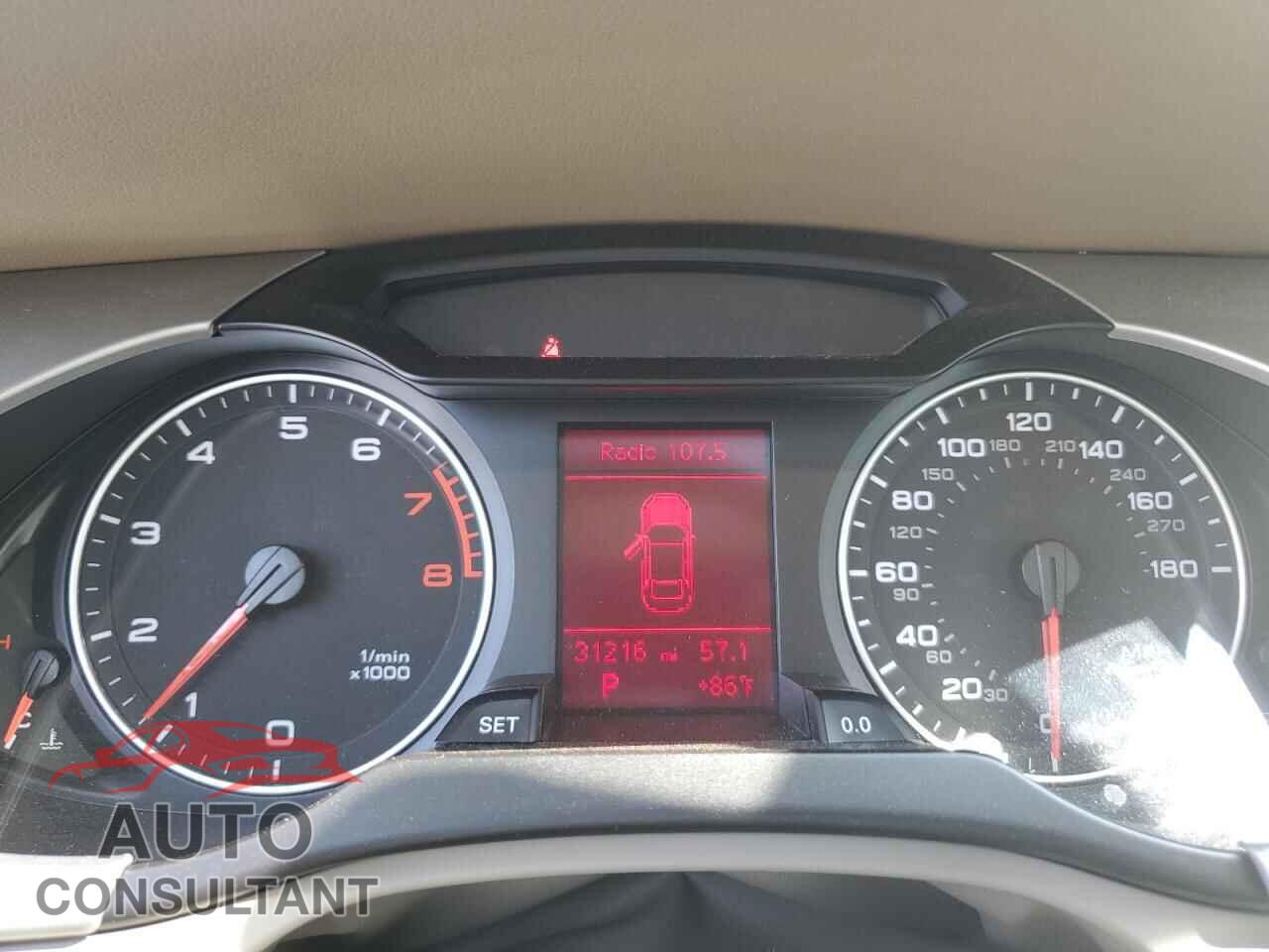 AUDI A4 2012 - WAUBFAFL2CA116892