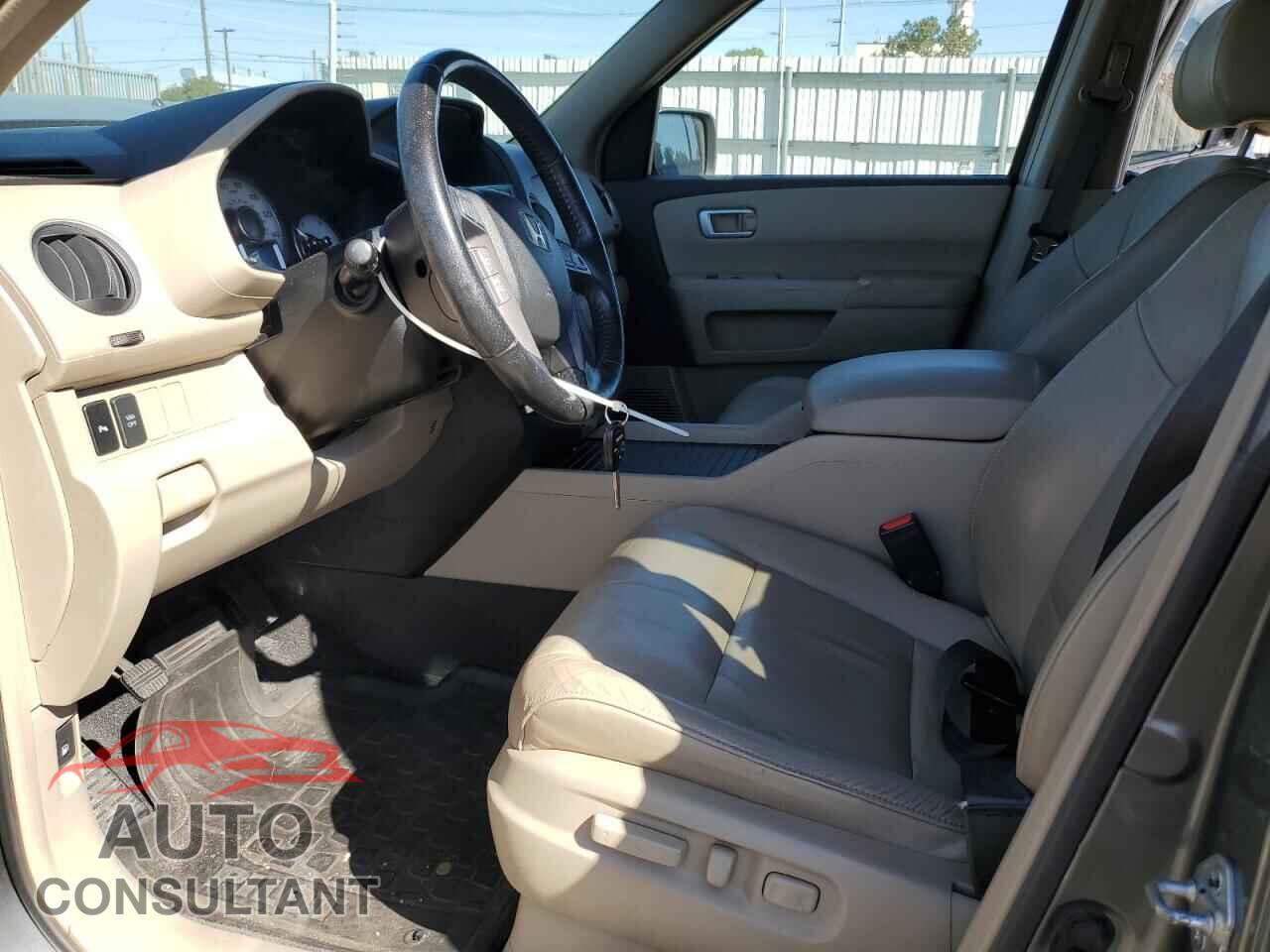 HONDA PILOT 2009 - 5FNYF48949B020925