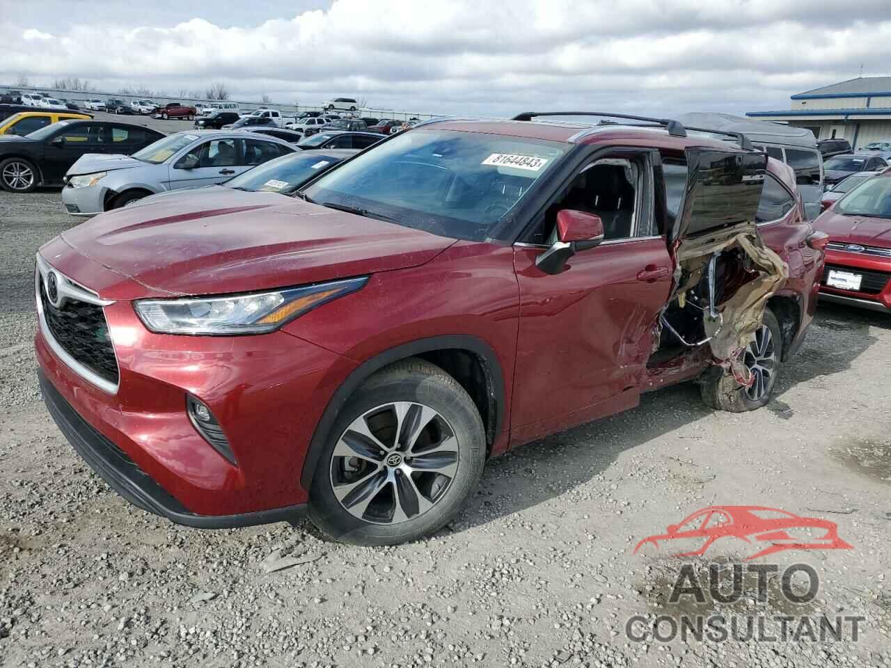 TOYOTA HIGHLANDER 2020 - 5TDGZRAH6LS512232