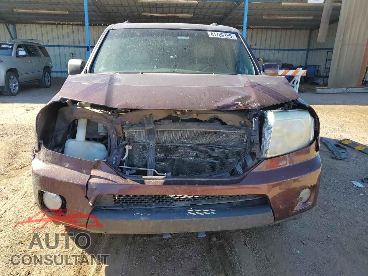 HONDA PILOT 2011 - 5FNYF4H61BB015466