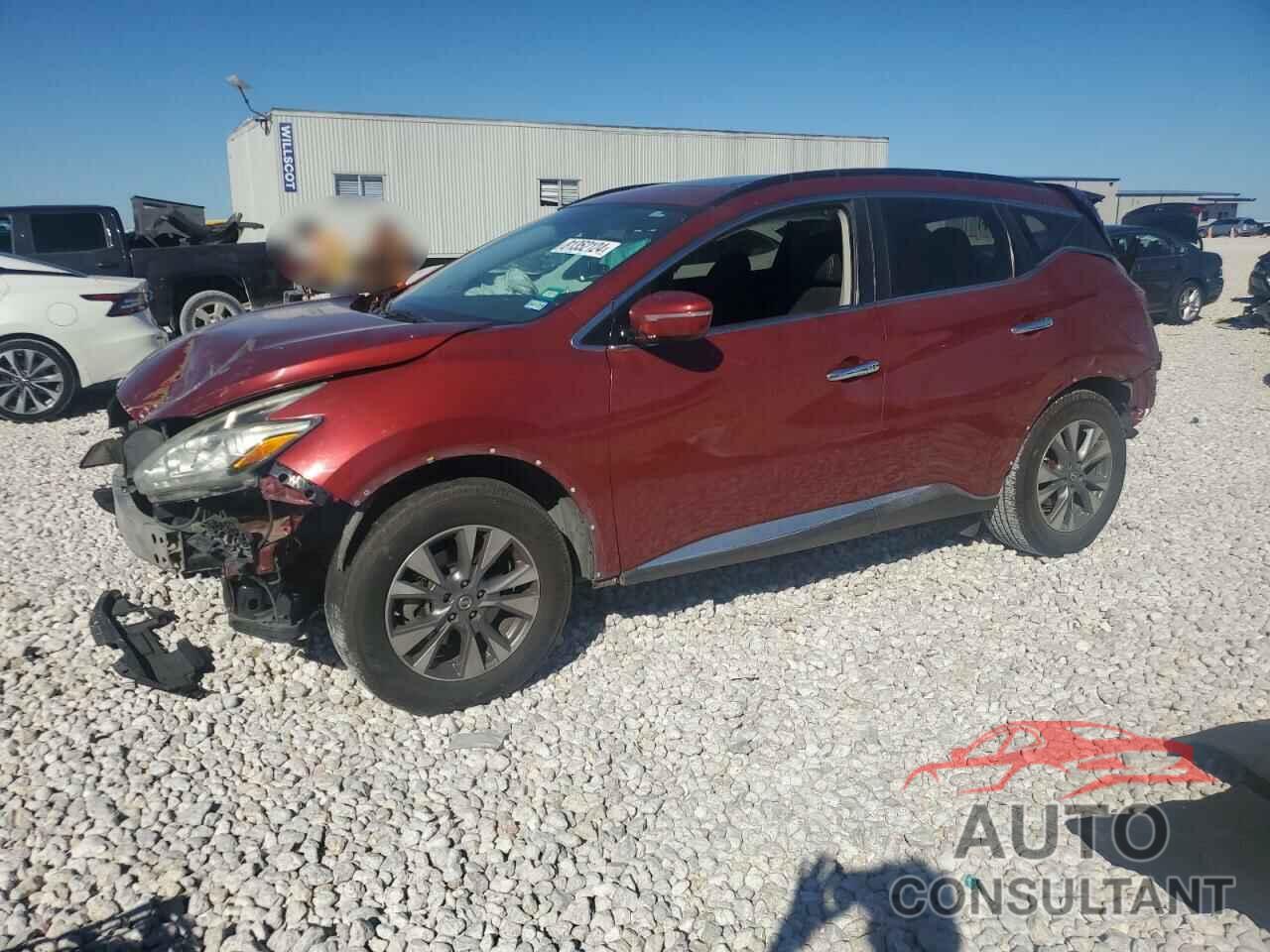 NISSAN MURANO 2015 - 5N1AZ2MG9FN244430