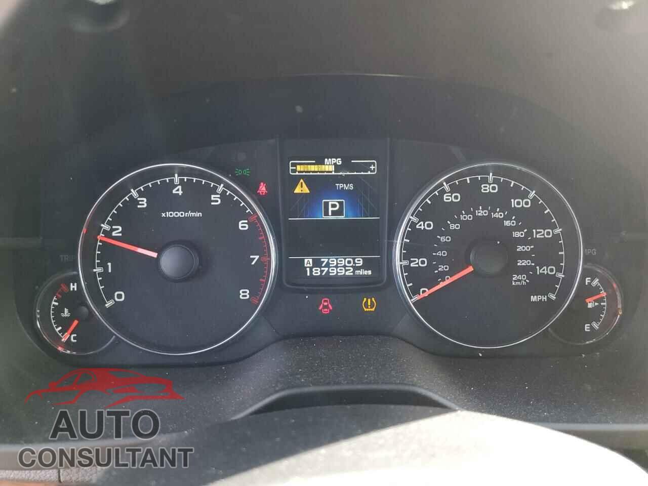 SUBARU OUTBACK 2013 - 4S4BRBKC2D3220855