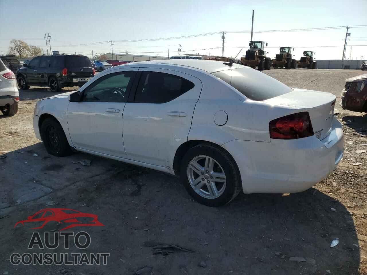 DODGE AVENGER 2012 - 1C3CDZCB4CN190044