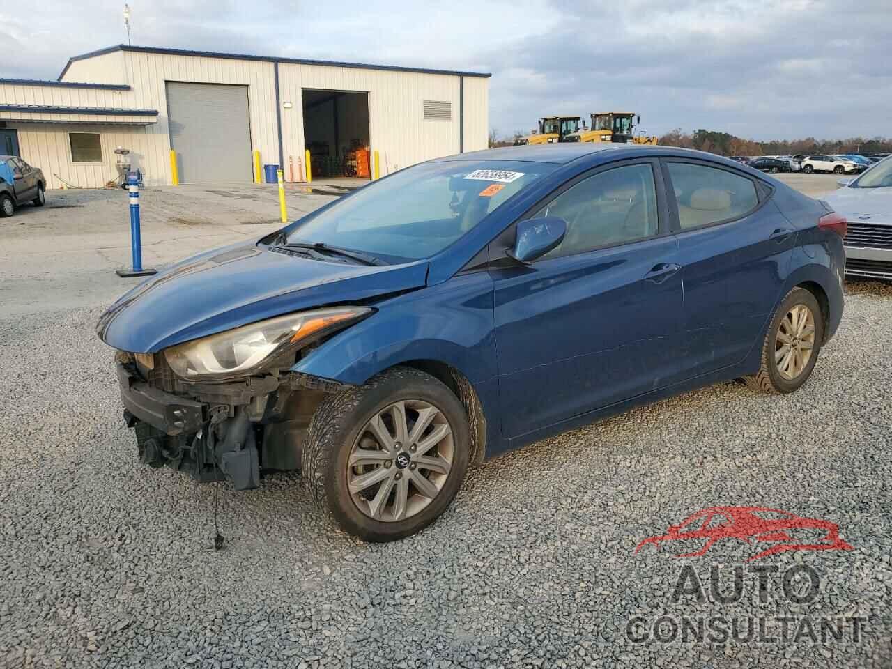 HYUNDAI ELANTRA 2014 - KMHDH4AE8EU048398