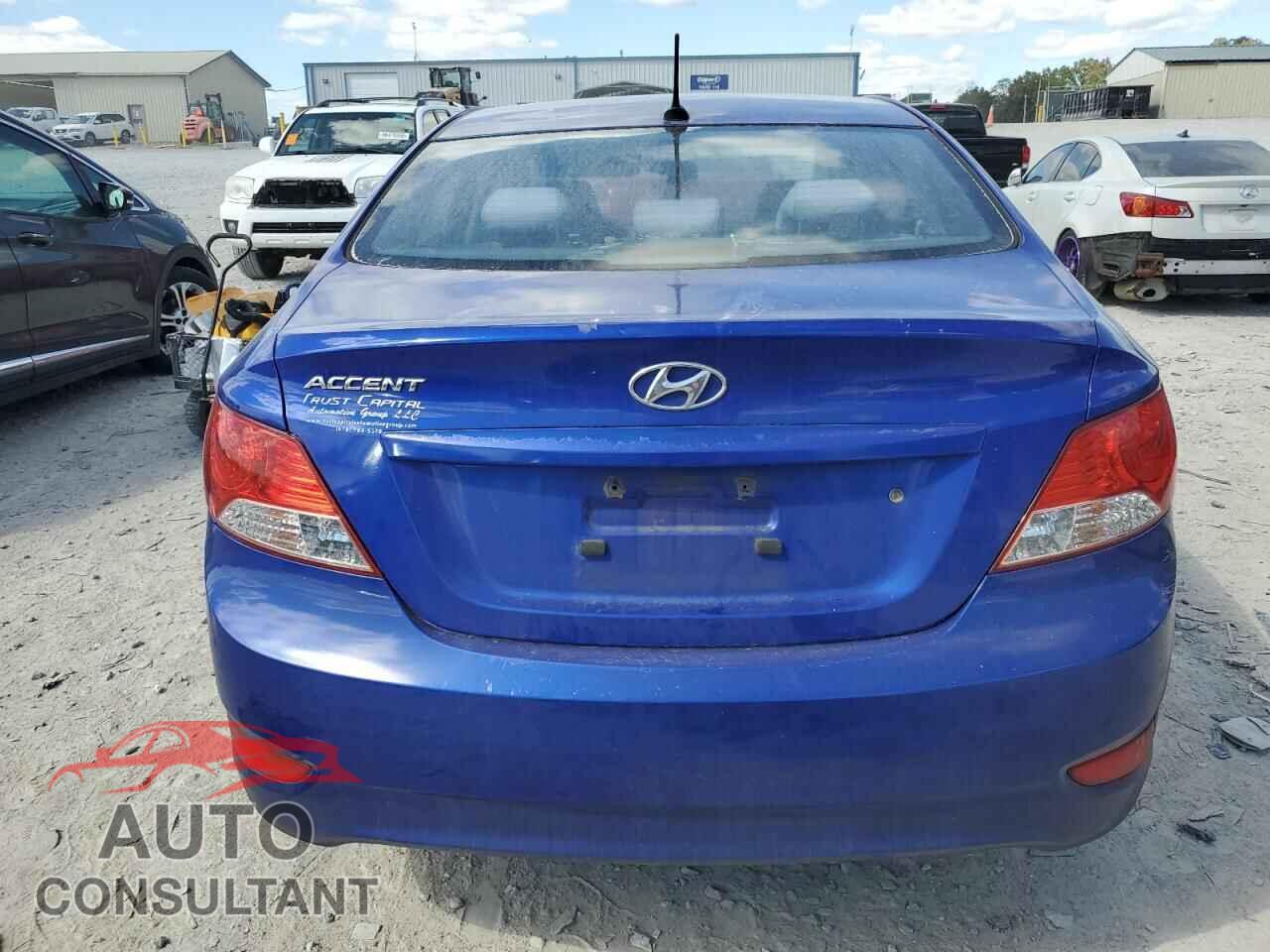 HYUNDAI ACCENT 2012 - KMHCT4AE3CU262318