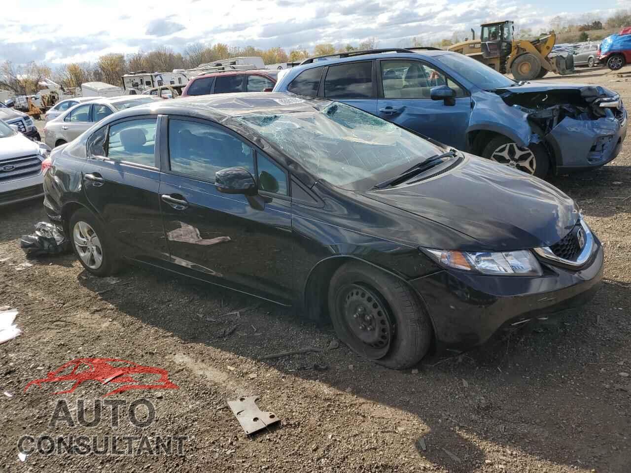 HONDA CIVIC 2013 - 2HGFB2F53DH581824