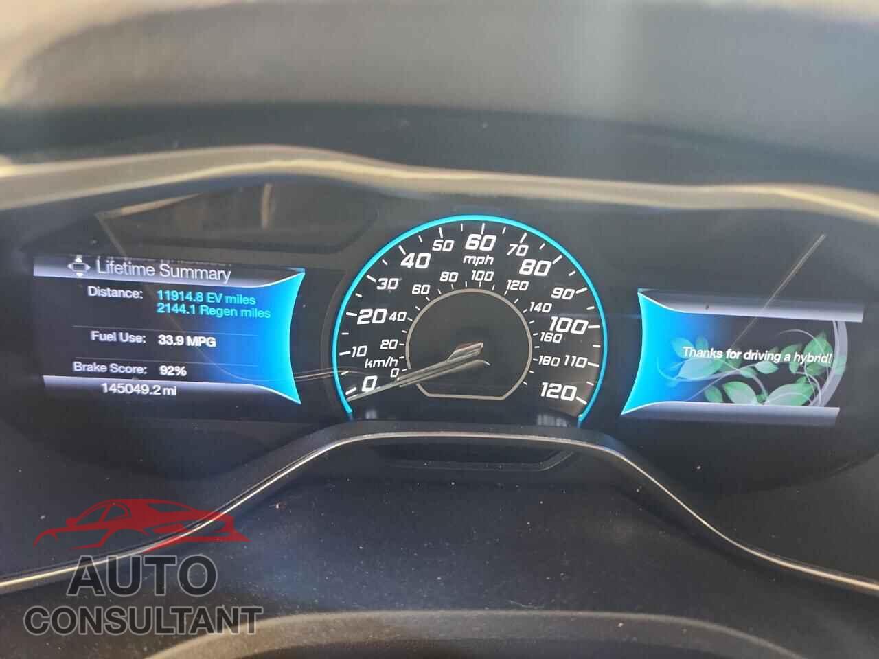 FORD CMAX 2013 - 1FADP5AU7DL501733