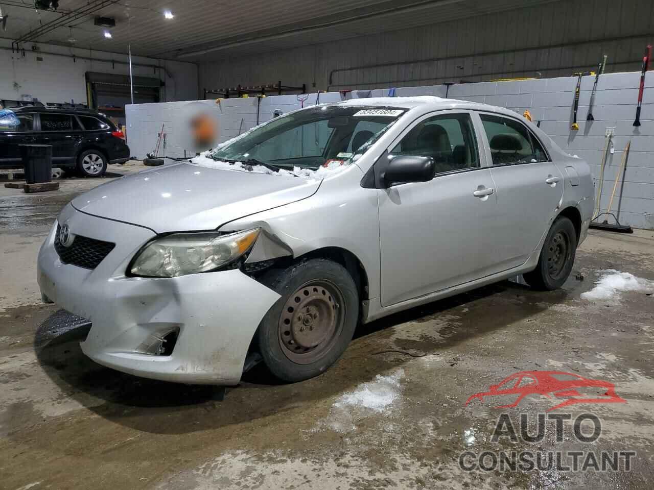 TOYOTA COROLLA 2009 - 1NXBU40E99Z041650