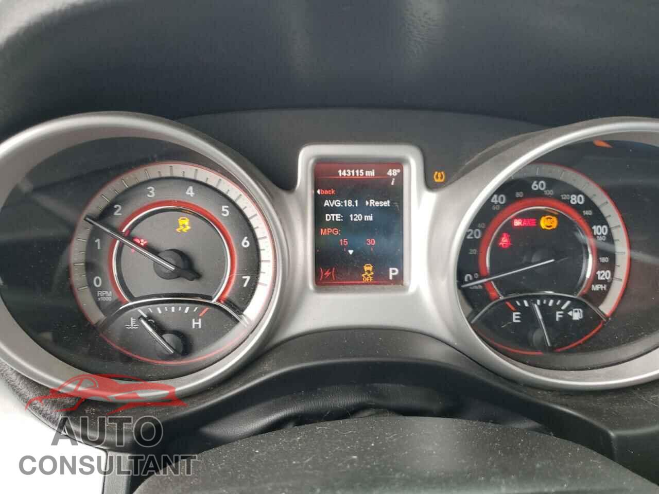 DODGE JOURNEY 2012 - 3C4PDCAB1CT389758