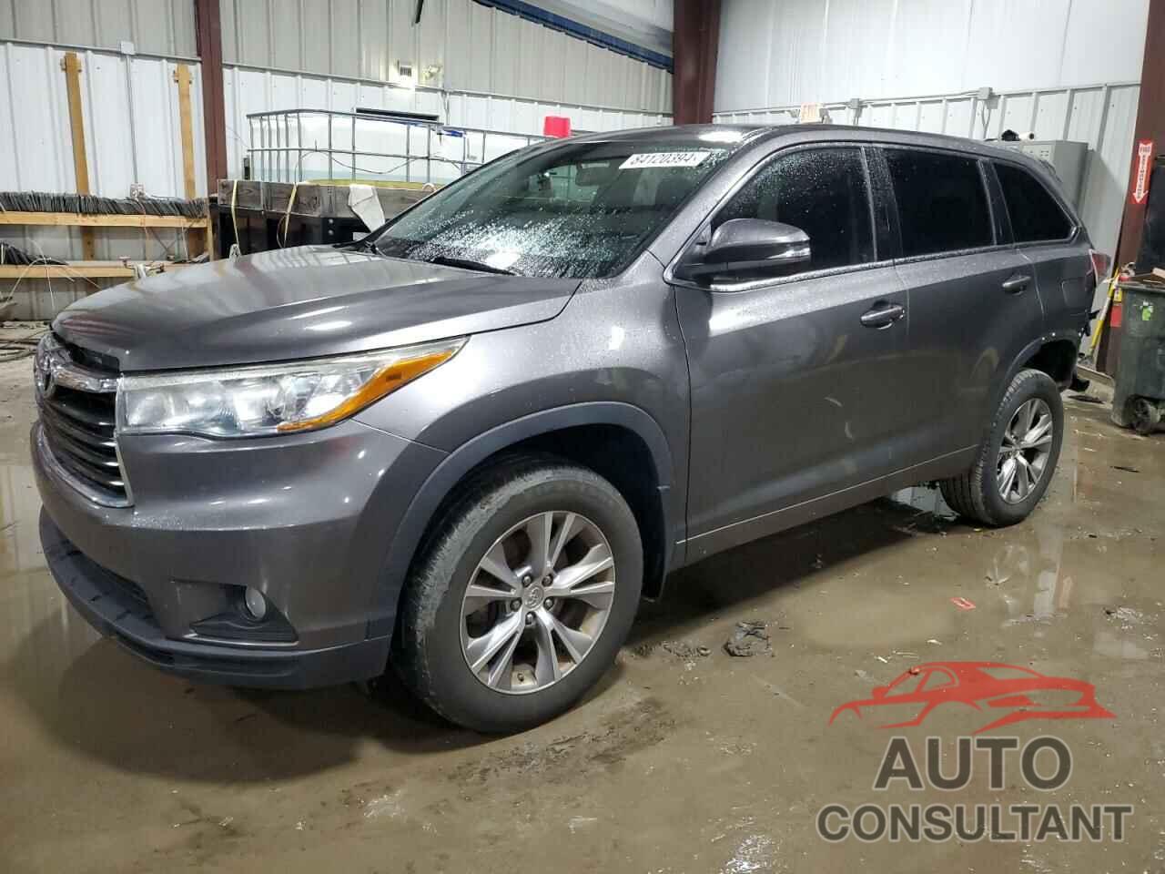 TOYOTA HIGHLANDER 2015 - 5TDZKRFHXFS088953