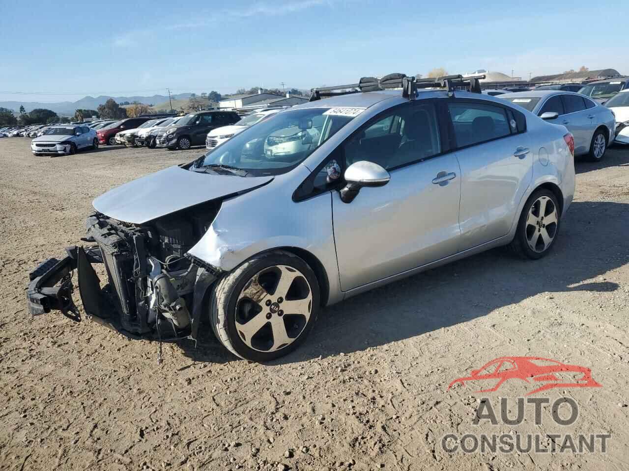KIA RIO 2012 - KNADN4A39C6058609