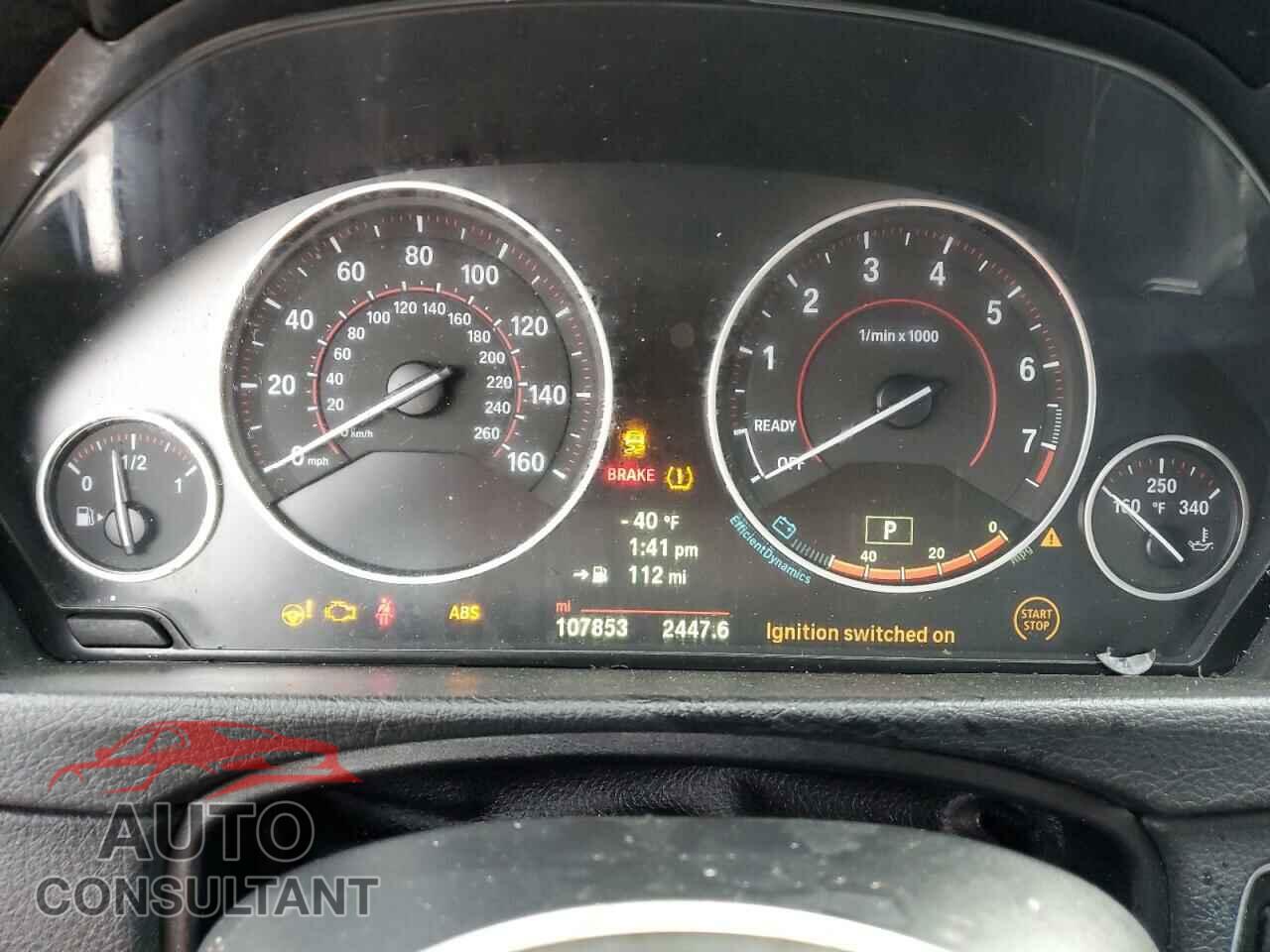 BMW 3 SERIES 2014 - WBA3B3C57EJ977909