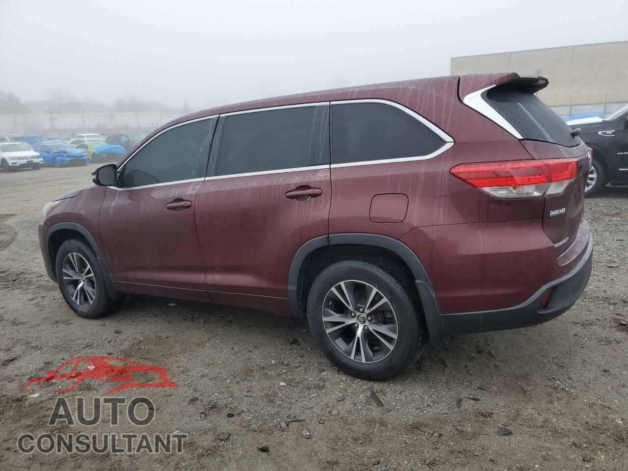 TOYOTA HIGHLANDER 2017 - 5TDBZRFH5HS414612