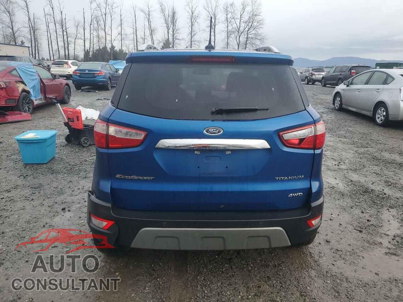 FORD ECOSPORT 2019 - MAJ6S3KL7KC287891