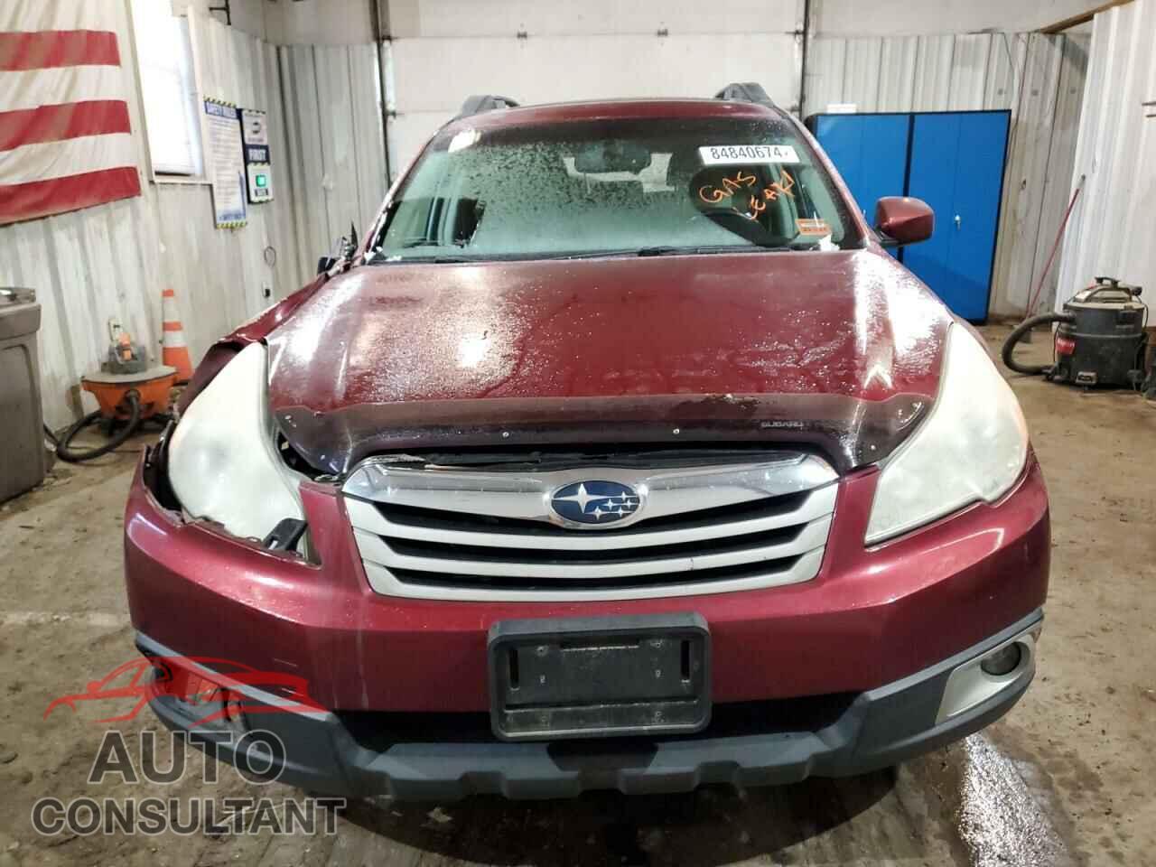 SUBARU OUTBACK 2011 - 4S4BRBGC8B3419267