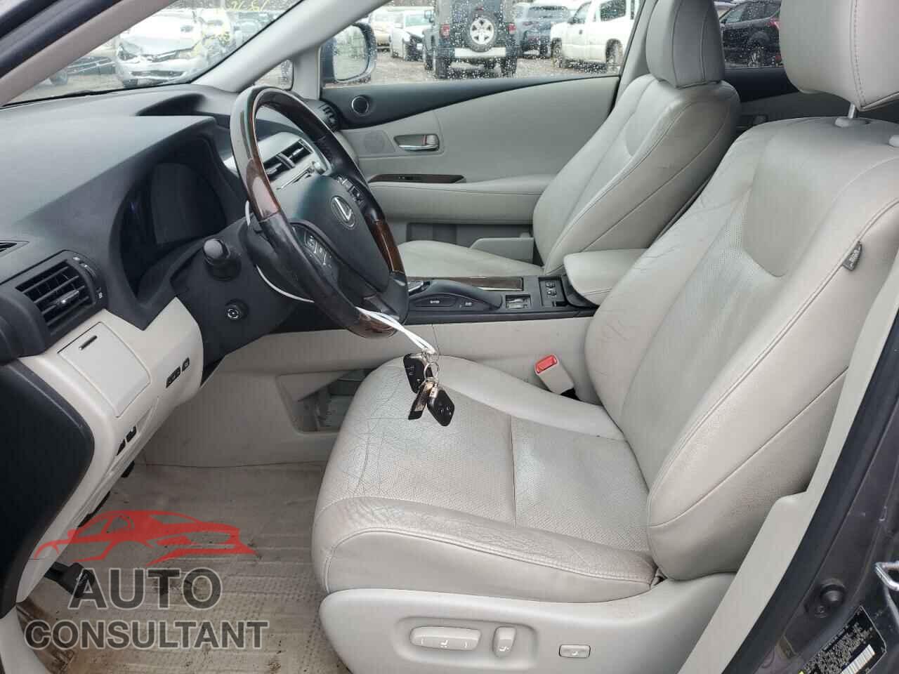 LEXUS RX350 2012 - 2T2BK1BA6CC139909