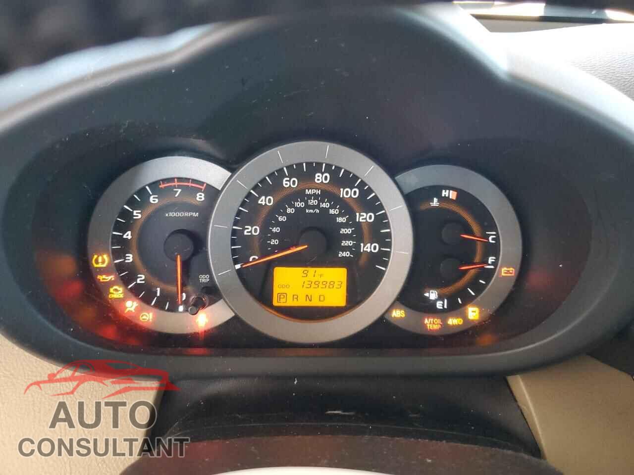 TOYOTA RAV4 2009 - 2T3BK31VX9W010672