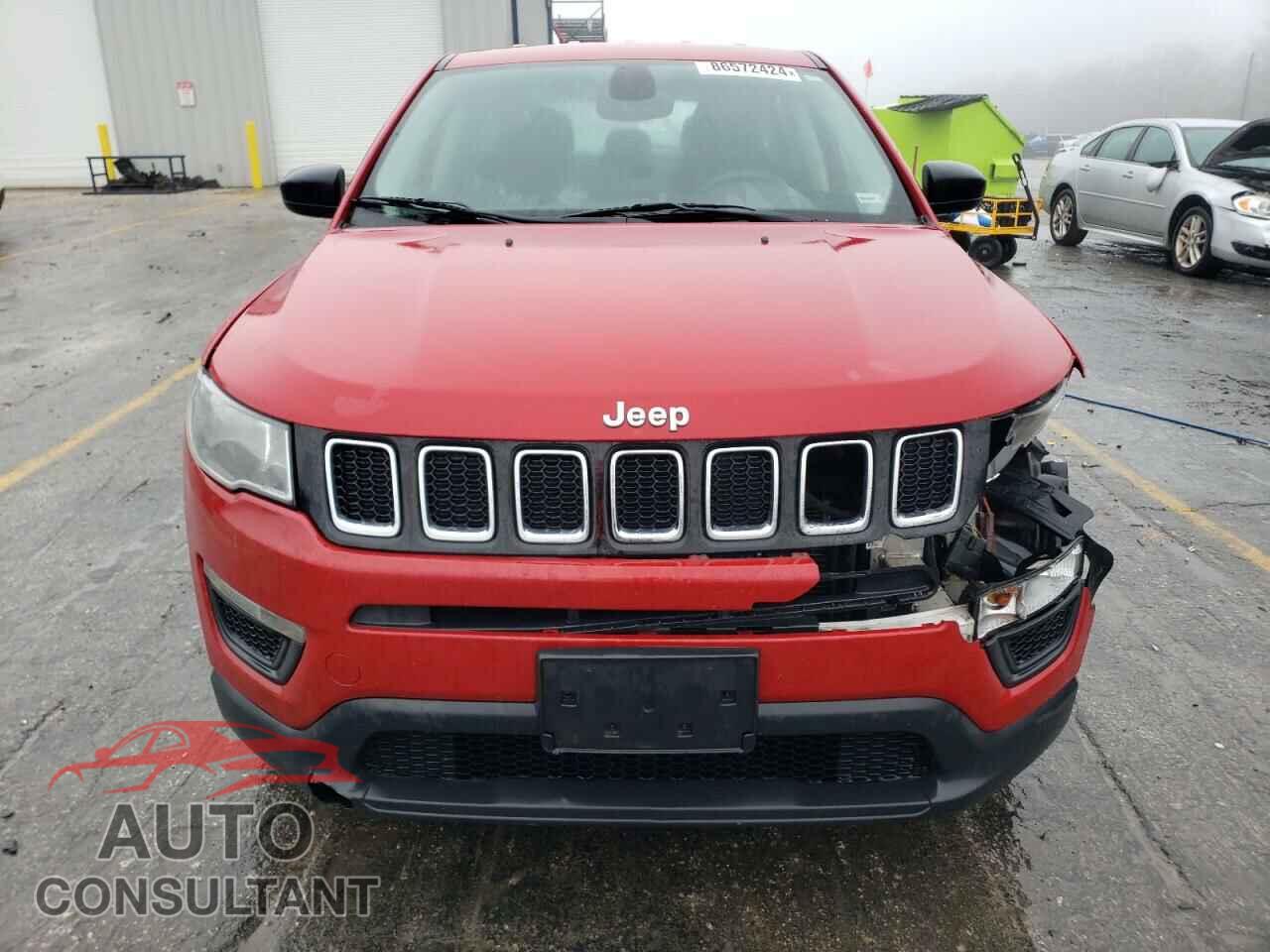 JEEP COMPASS 2017 - 3C4NJCAB7HT668302
