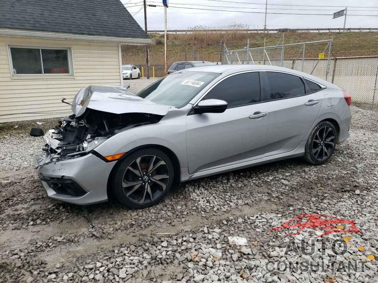 HONDA CIVIC 2019 - 2HGFC2F83KH603907