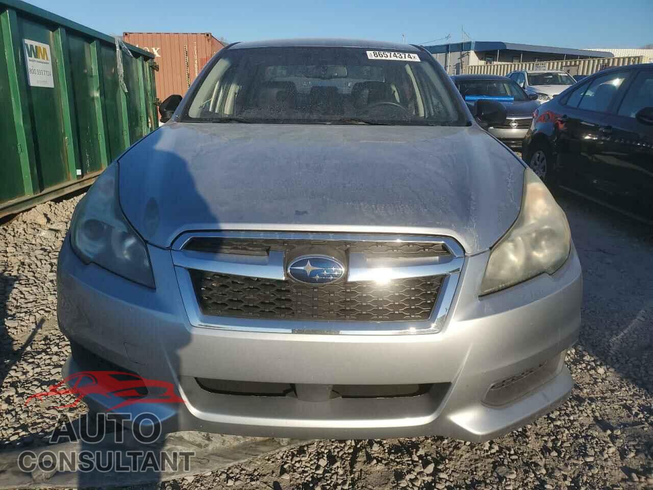 SUBARU LEGACY 2013 - 4S3BMBA64D3012863