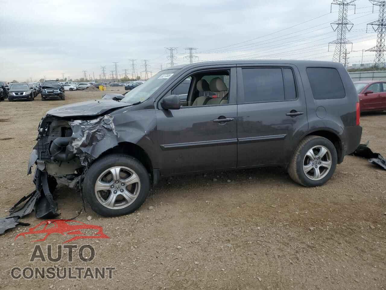 HONDA PILOT 2012 - 5FNYF4H4XCB043489