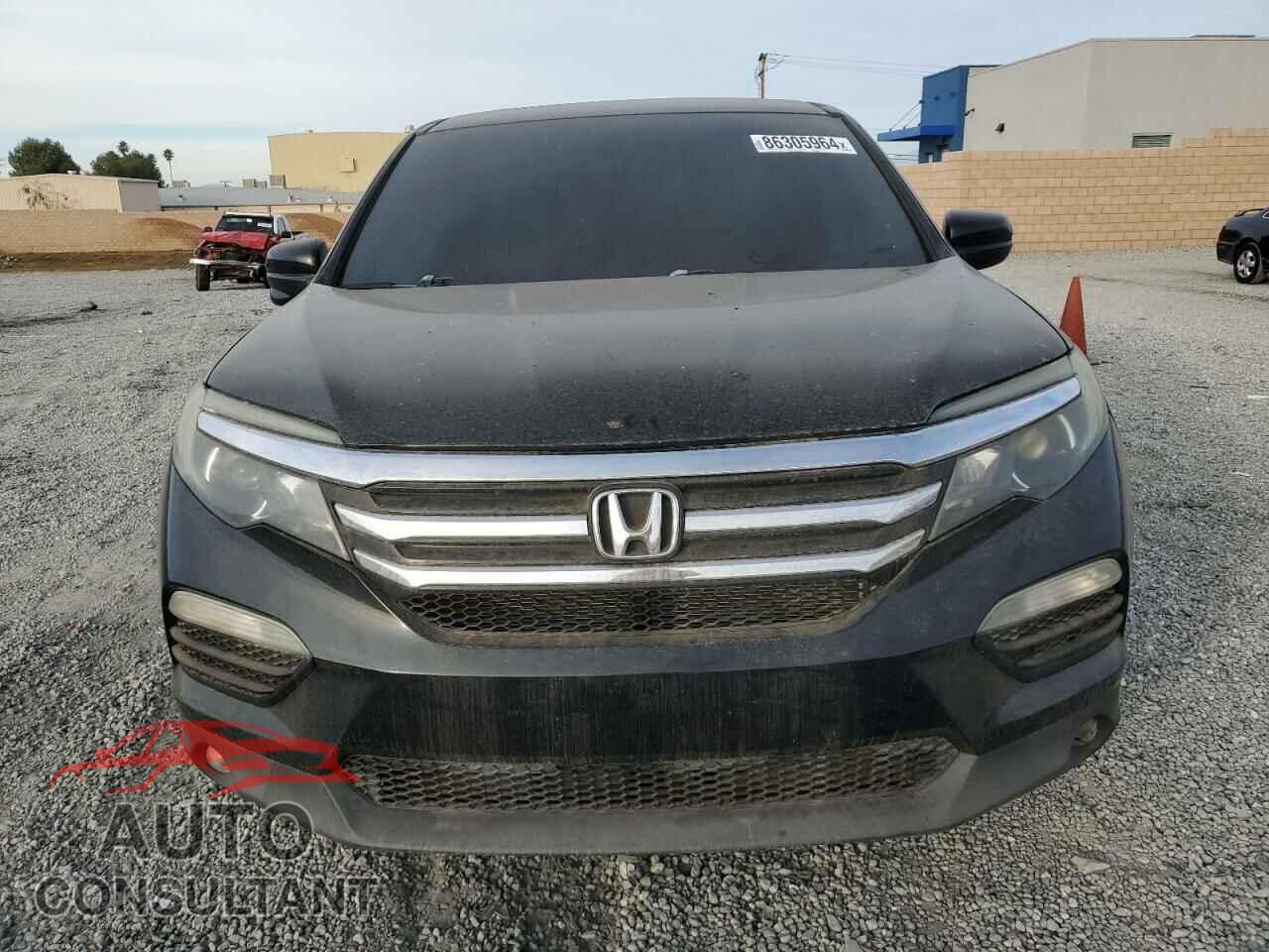 HONDA PILOT 2017 - 5FNYF5H77HB003572