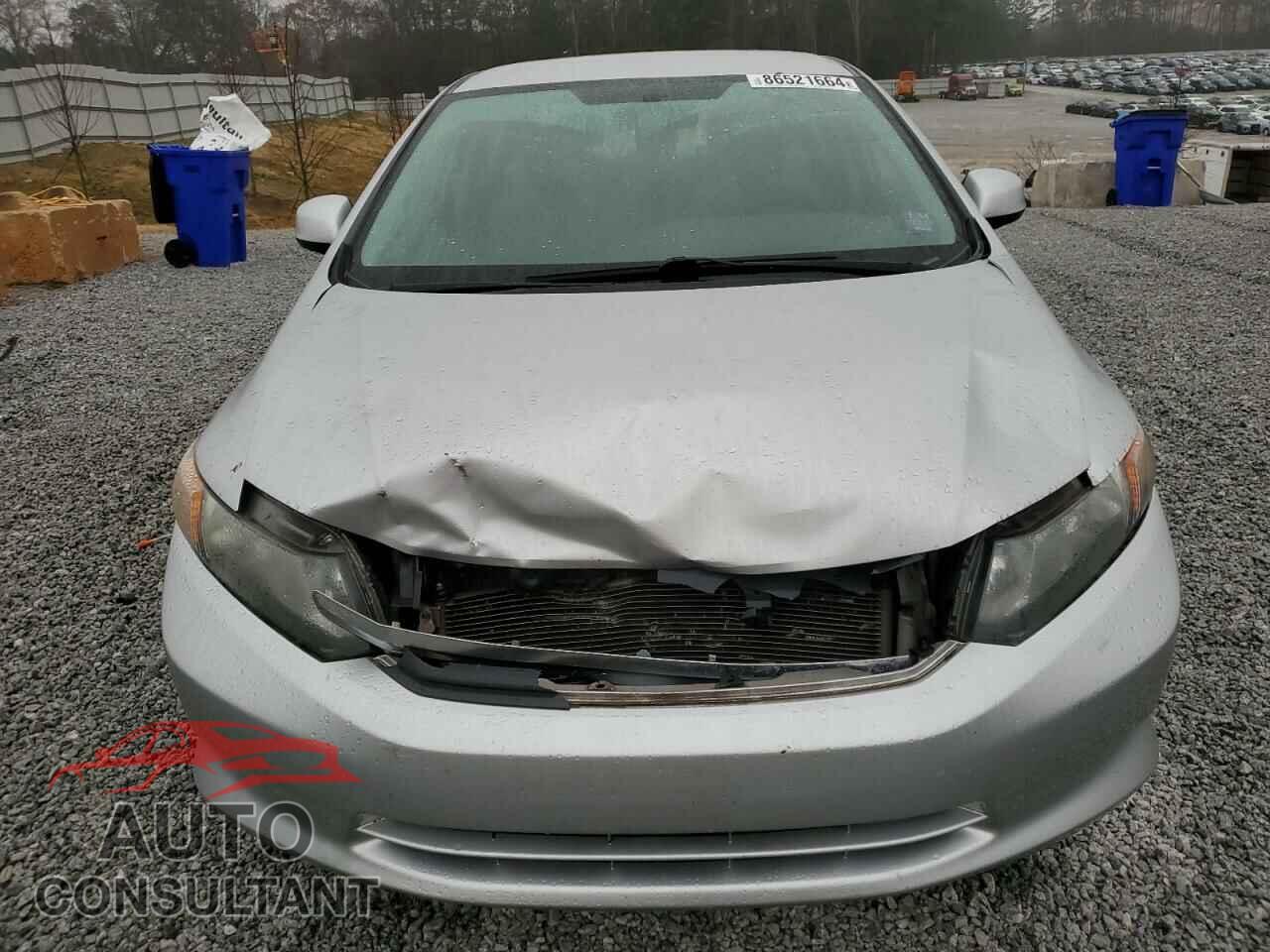 HONDA CIVIC 2012 - 19XFB2F51CE022930