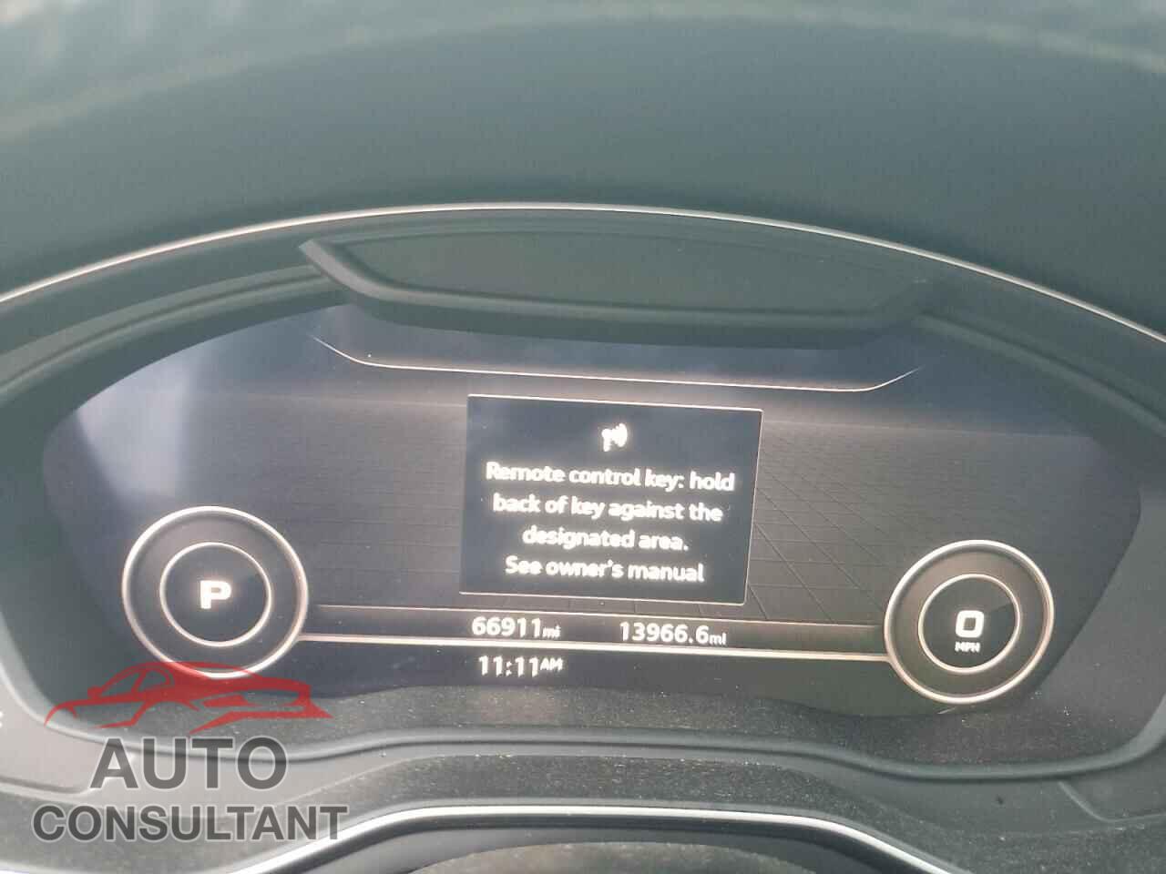 AUDI S5/RS5 2018 - WAUC4CF50JA066482