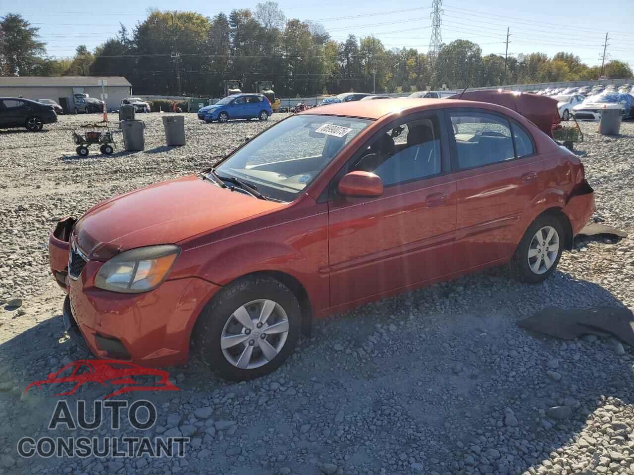 KIA RIO 2011 - KNADH4A38B6709010
