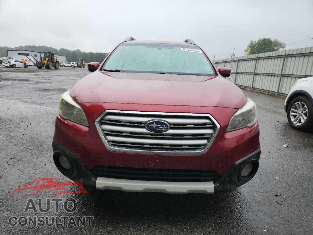 SUBARU OUTBACK 2016 - 4S4BSBLC9G3240141
